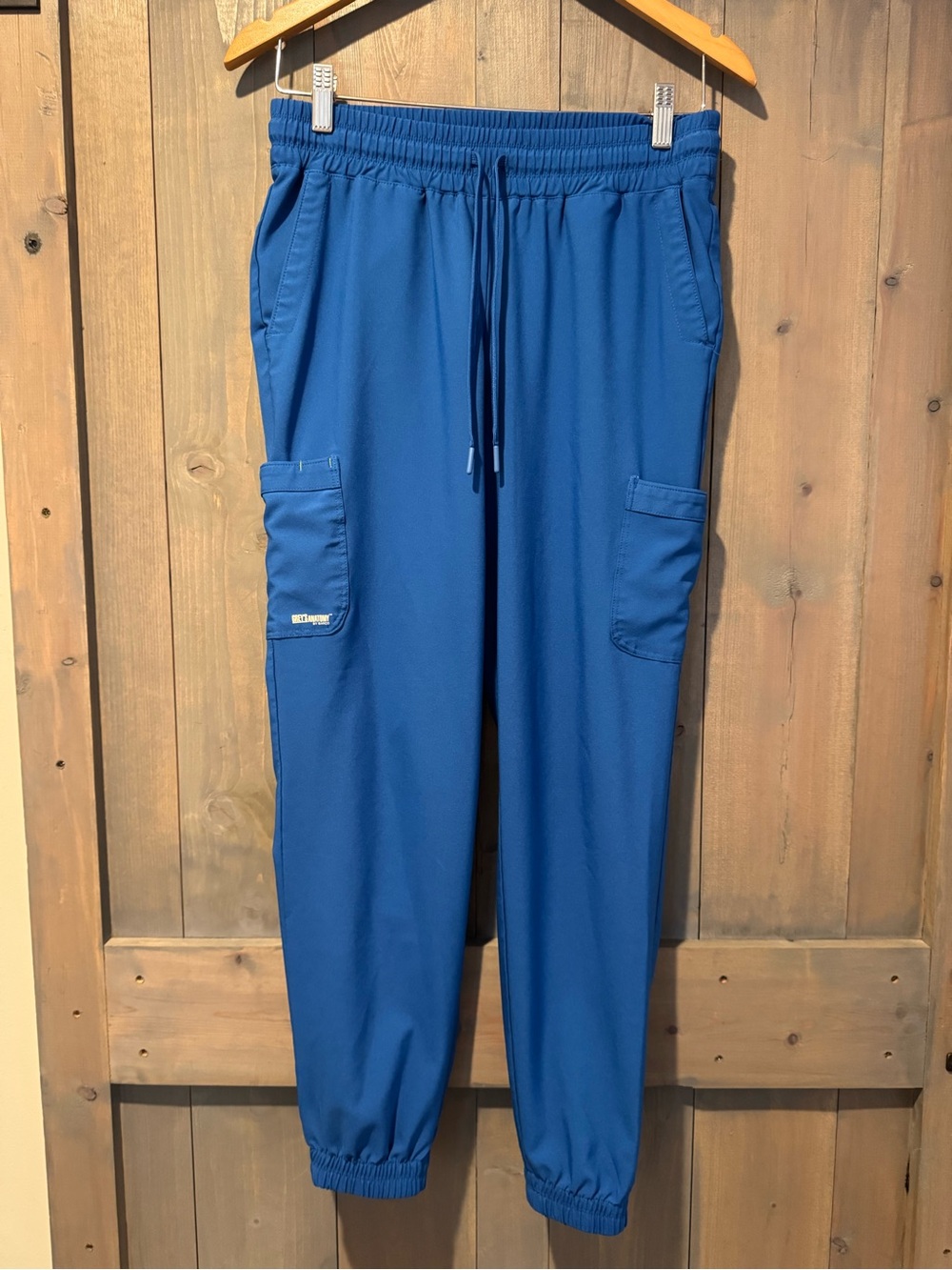 Grey's Anatomy Royal Blue Cargo Joggers with Drawstring